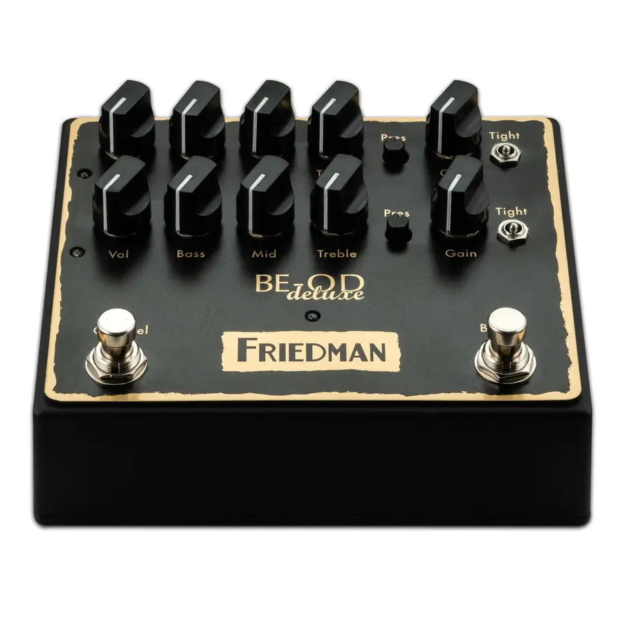 Friedman BE-OD DELUXE Dobbel Overdrivepedal 
