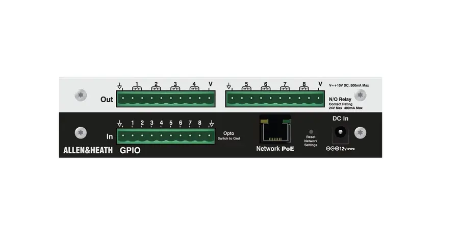 Allen & Heath GPIO 8xGPI, 8xGPO 
