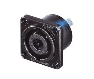 Neutrik NLT8MPXX-BAG Speakon chassis 8P Han Sort G-type lås