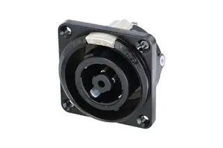 Neutrik NLT8FPXX-BAG Speakon chassis 8P HUN Sort G-type lås
