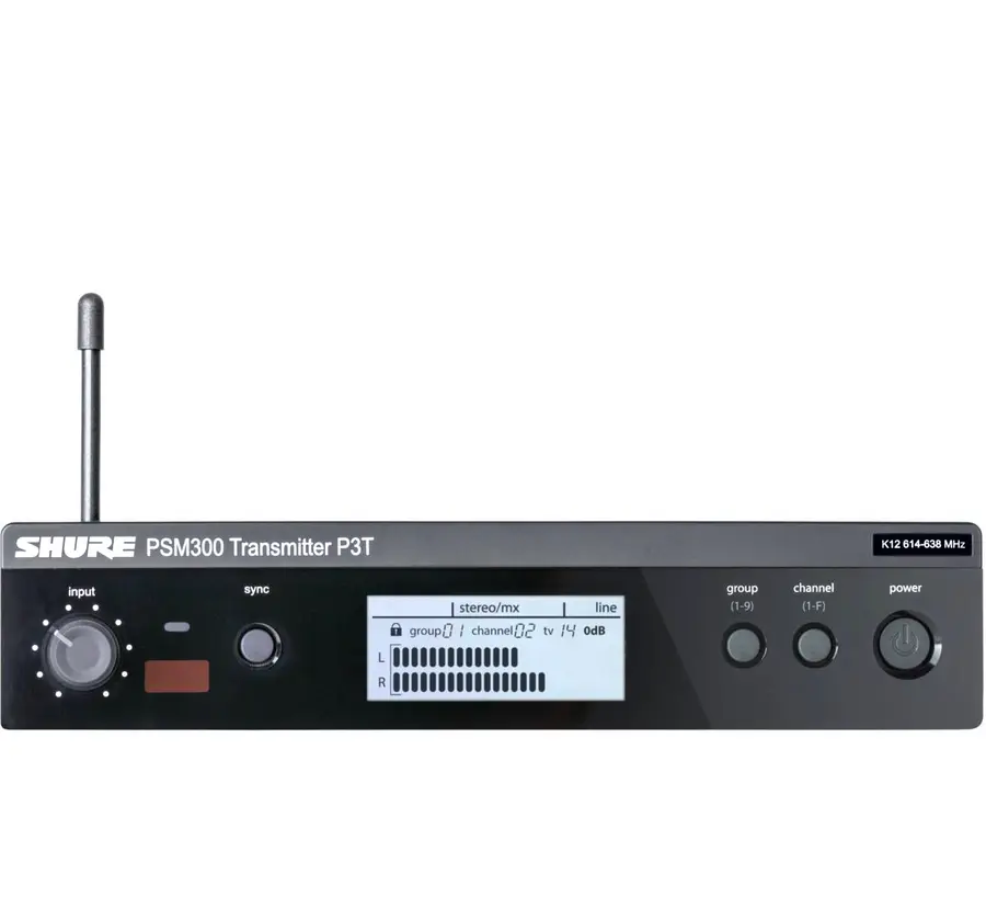 Shure PSM300 In-Ear Transmitter T11 (863-865MHz) P3TE 