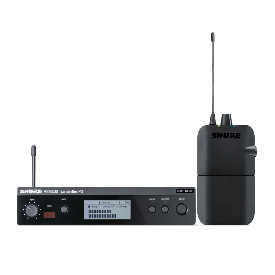Shure PSM300 In-Ear System H20 (518-542MHz) 