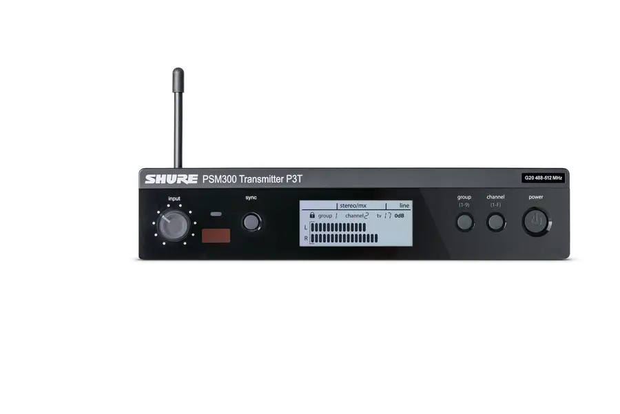 Shure PSM300 In-Ear System Twin Pack S8(823-832MHz) 