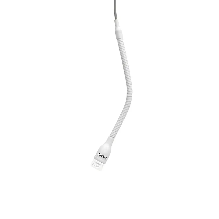 Shure MX202WN dropmikrofon uten kapsel WHITE 