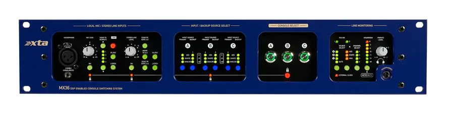 XTA MX36 DSP Console Switching Systems DANTE 