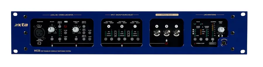 XTA MX36 DSP Console Switching Systems DANTE 