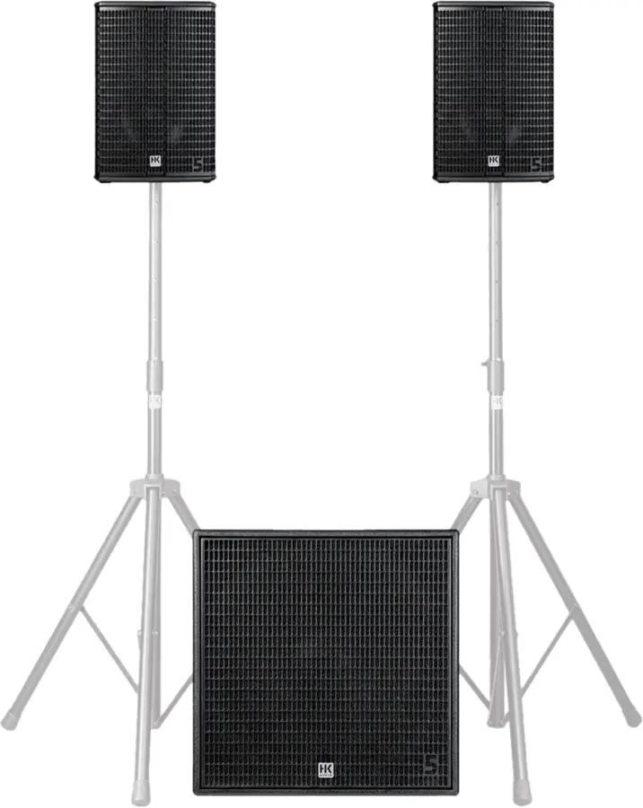 HK Audio Linear 5 mk II Lounge Pack 2x1 system 10" x2 + 15" sub 