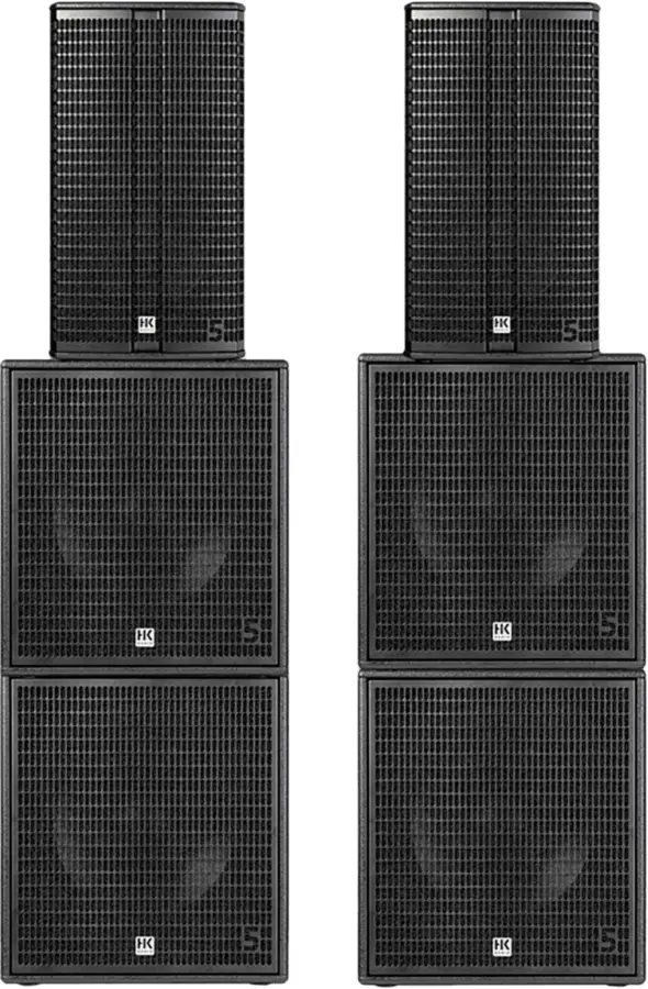 HK Audio Linear 5 mk II Rock Pack 12" x 2 + 15" x 4 sub 