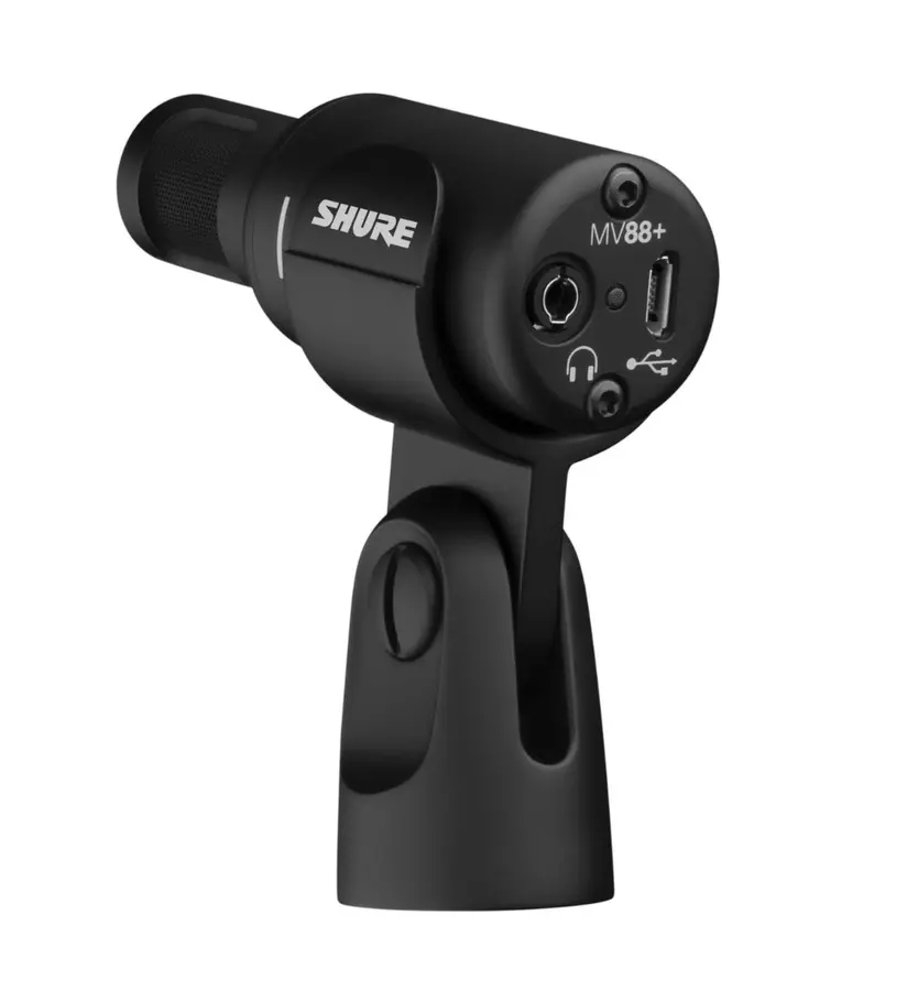 Shure MV88+Stereo USB 