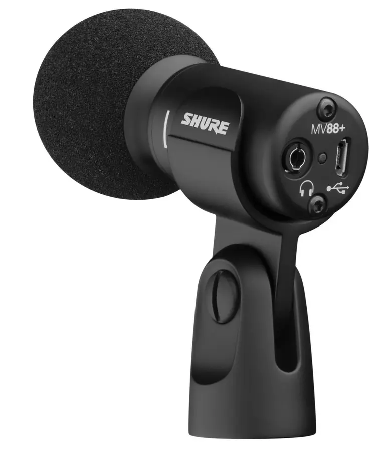Shure MV88+Stereo USB 