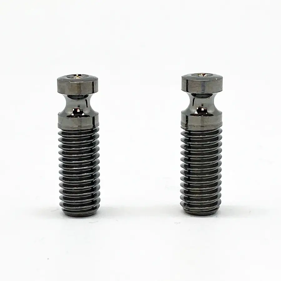 Floyd Rose FRX Bridge Mounting Stud UNC (2 pcs), Black Nickel 