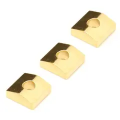 Floyd Rose FRX Nut Clamping Blocks (3 pcs), Satin Gold