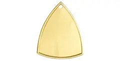 Framus V-Parts - Truss Rod Cover Blank, Gold