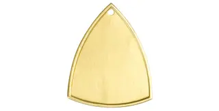Framus V-Parts - Truss Rod Cover Blank, Gold
