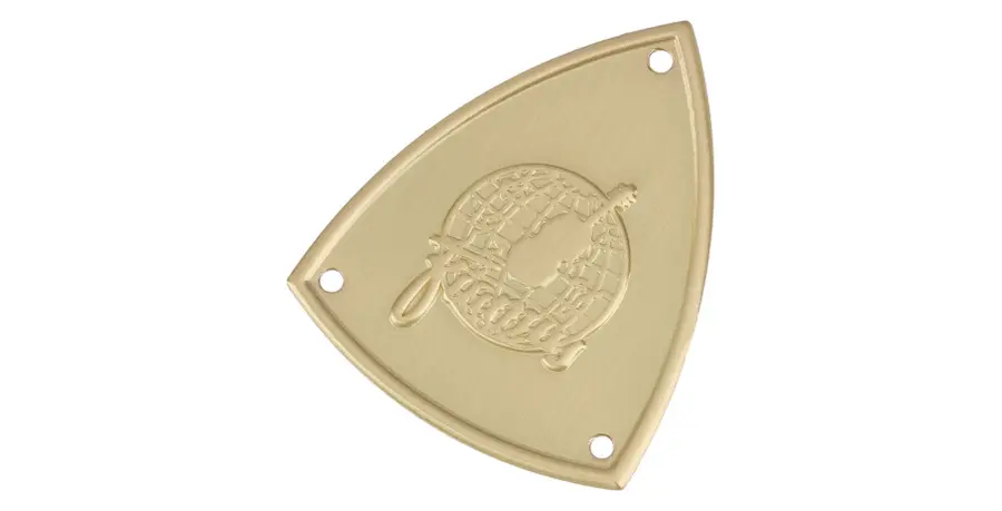 Framus V-Parts - Truss Rod Cover Gold 