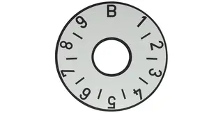 Framus V-Parts - Balance Plate, Silver