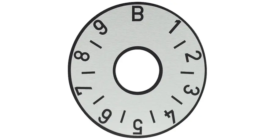 Framus V-Parts - Balance Plate, Silver 
