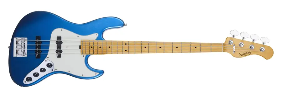 Sadowsky 21 Fret Vintage JJ Bass 4 IB MHP CH Act. 2way JJ PU OKU 