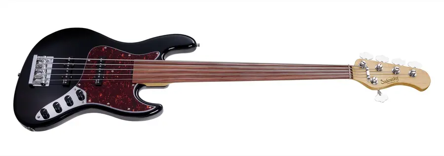 Sadowsky 21 Fret Vintage JJ Bass 5 BK SHP CH Act. 2way JJ PU OKU Fretless 