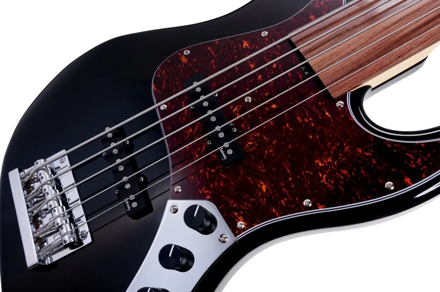 Sadowsky 21 Fret Vintage JJ Bass 5 BK SHP CH Act. 2way JJ PU OKU Fretless 