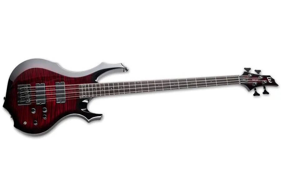 LTD F-1004 See-Thru Black Cherry Sunburst 