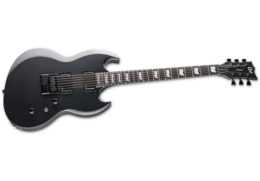 LTD Viper-1000 Evertune Charcoal Metallic Satin 
