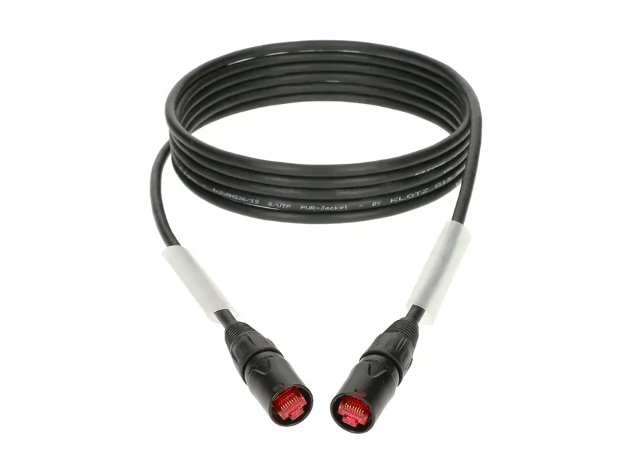 Klotz RAMCAT5 etherCON NE8MC/NE8MC S/UTP Black 60m 