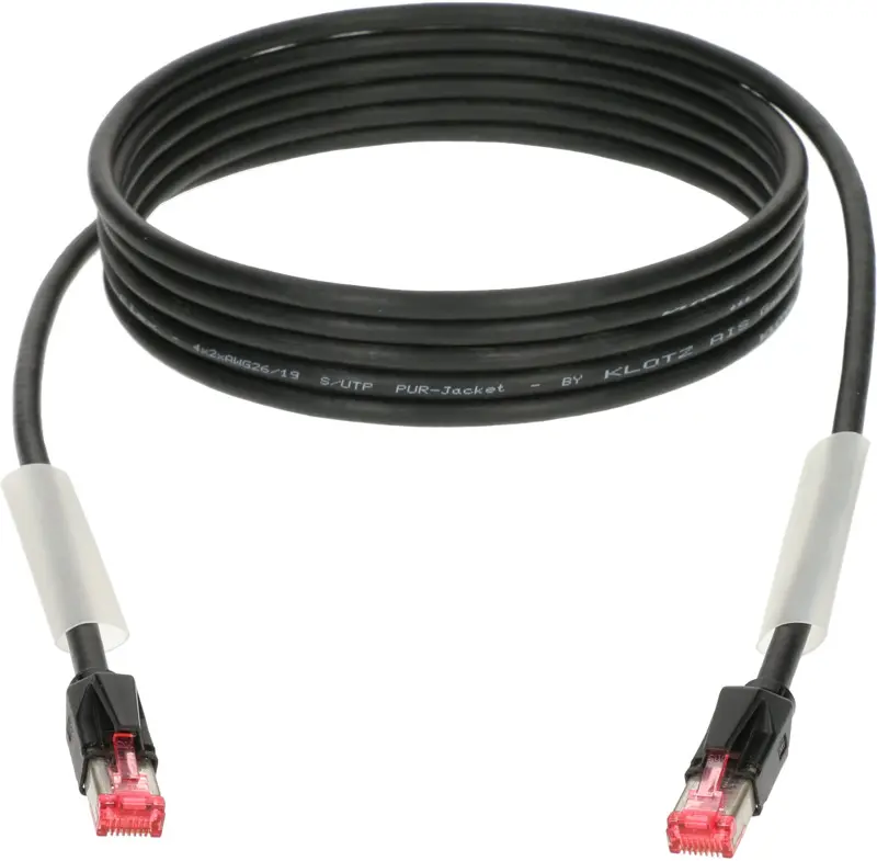 Klotz RAMCAT CAT5 S/UTP RJ45/RJ45 black 20 m 