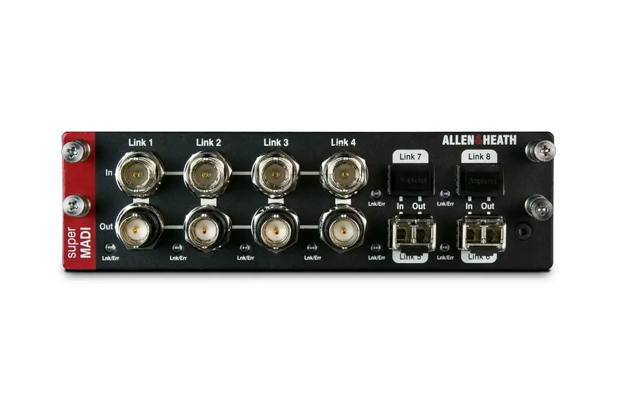 A&H SFP module for superMADI card multimode fibre, 125 Mbit 