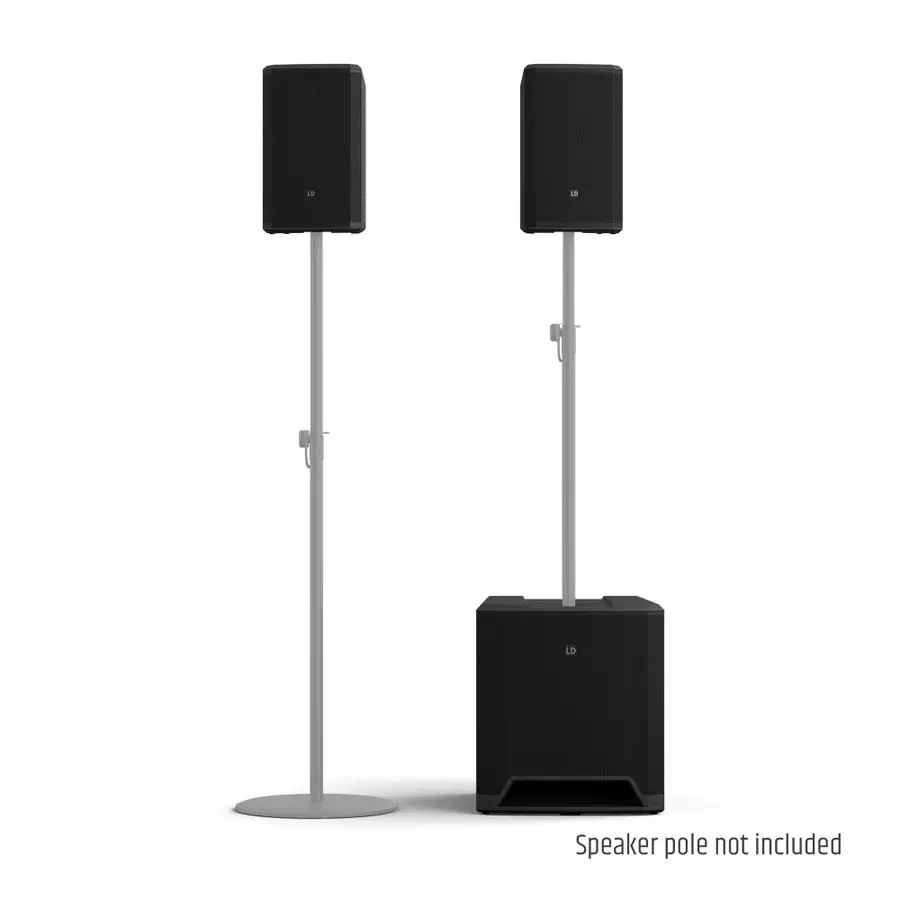 LD Systems DAVE 15 G4X Kompakt 2.1 Aktivt PA-anlegg 