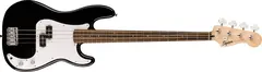 Squier Sonic Precision Bass, Laurel White Pickguard, Black