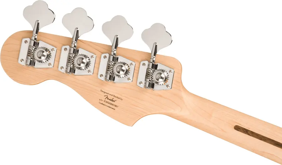 Squier Sonic Precision Bass, Laurel White Pickguard, Black 
