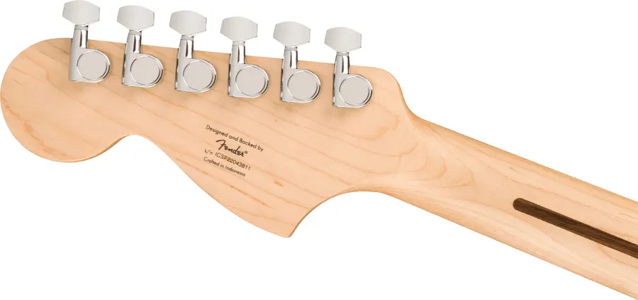 Squier Sonic Mustang HH, Maple White Pickguard, Flash Pink 