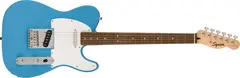 Squier Sonic Telecaster, Laurel White Pickguard, California Blue