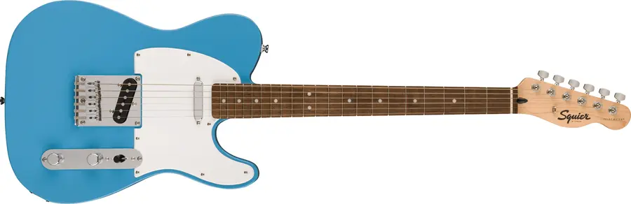Squier Sonic Telecaster, Laurel White Pickguard, California Blue 