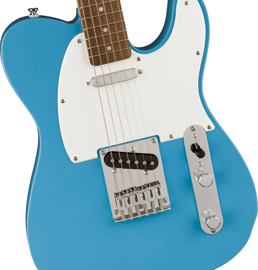 Squier Sonic Telecaster, Laurel White Pickguard, California Blue 