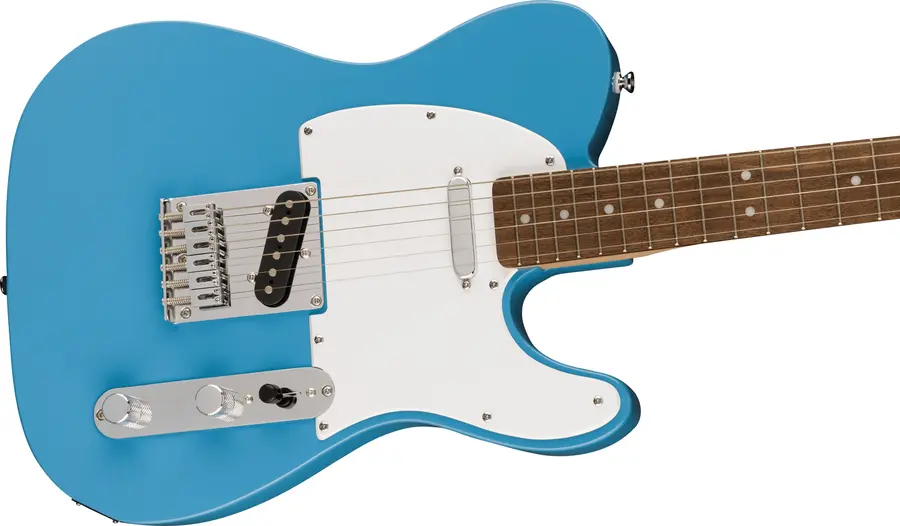 Squier Sonic Telecaster, Laurel White Pickguard, California Blue 