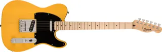 Squier Sonic Telecaster, Maple Black Pickguard, Butterscotch Blonde