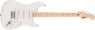 Squier Sonic Stratocaster HT, Maple White Pickguard, Arctic White