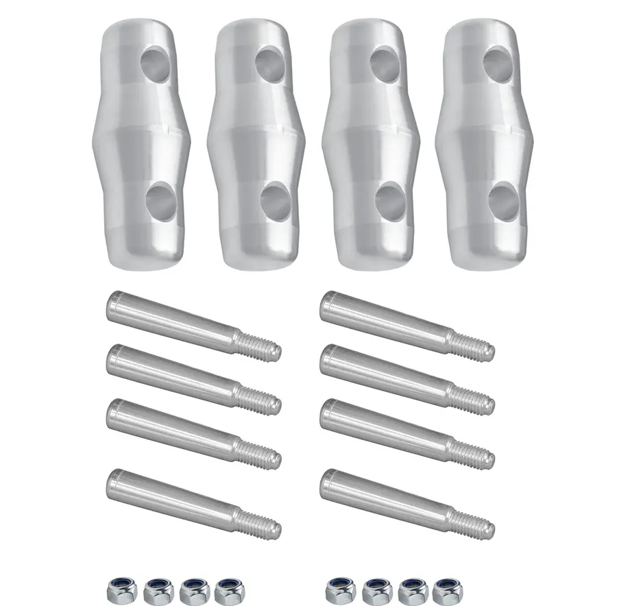 PROLYTE Koblingskit S52V Mutter/Mutter Kon, Spigot og  Mutter 