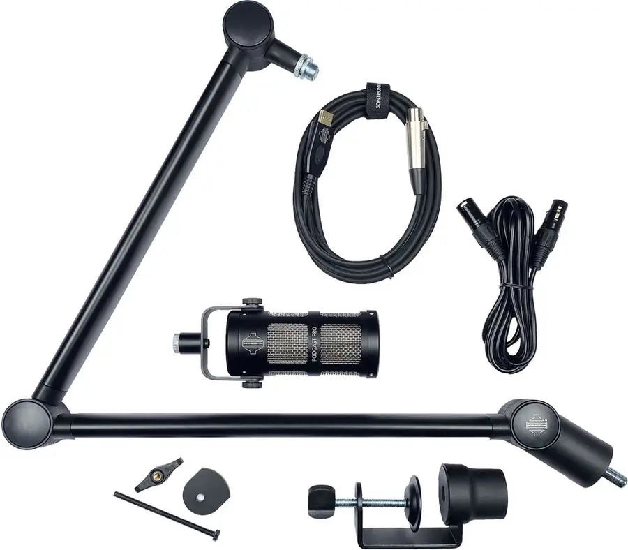 Sontronics Voice Casting Pack Mikrofon, stativ, kabler 