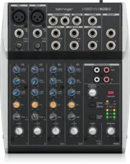 Behringer XENYX 802S 8 input mixer w/USB Streaming interface