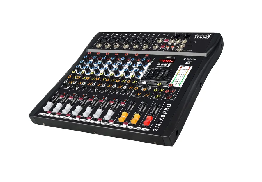 Italian Stage IS 2MIX8PRO Analog Mikser 8-kanaler 