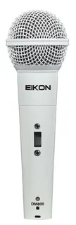 Eikon DM800WH Dynamic Microphone with XLR cable, White