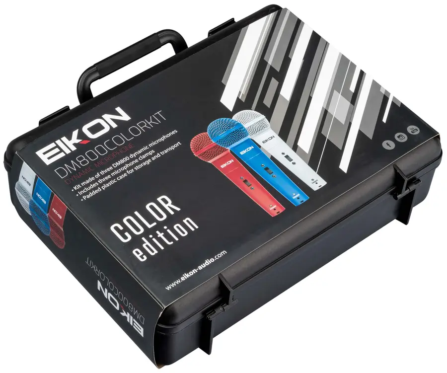 Eikon DM800COLORKit DM800 Color RD, BL, WH 