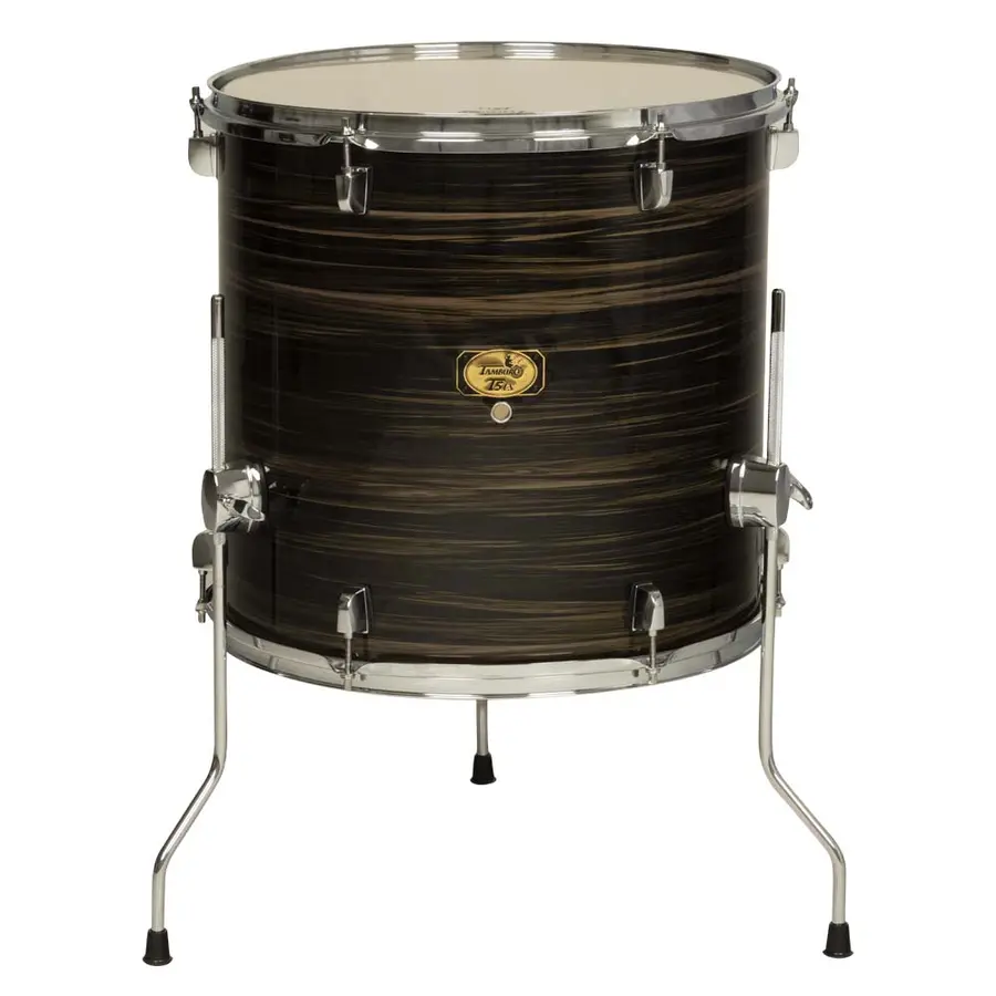 Tamburo TB T5LXFT1616WGBK Gulvtam 16"x 16" WRAP/PVC black wood 