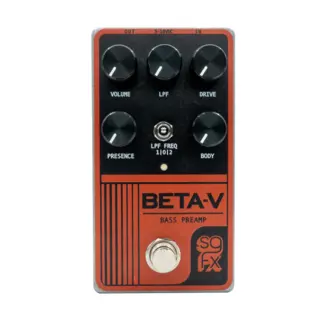 SolidGoldFX BETA-V Basspreamp med drive