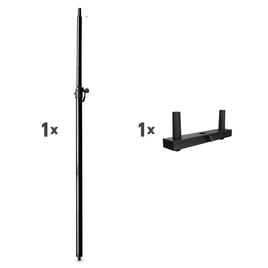 LD Systems DAVE 10 G4X Dual Stand Avstandsstang med T-bar for DAVE 10 G4X 