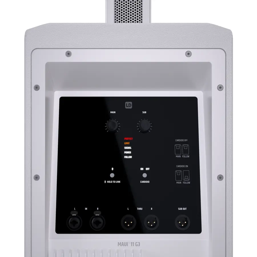 LD Systems MAUI 11 G3 Søyle-PA Hvit 