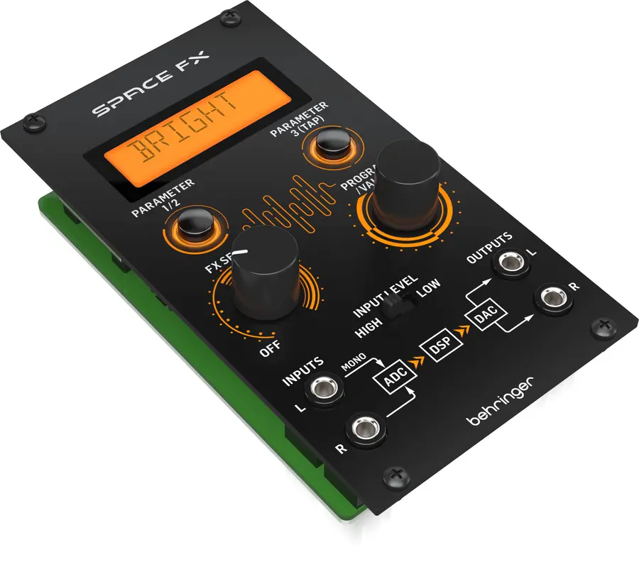 Behringer Space FX 24-bit Stereo Multi-FX Engine Module 